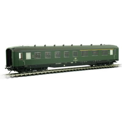 VOITURE VOYAGEUR A TABLIER, ABC4ue 38, DB, 1/2CL, ECHELLE 1/43, EpIV, PAR LENZ 41262-03