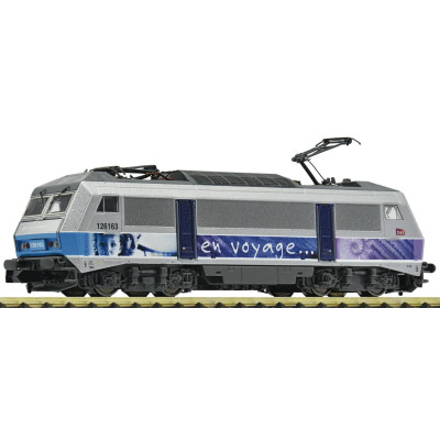 LOCOMOTIVE ELECTRIQUE BB126163, EN VOYAGE, SNCF, ECHELLE HO, EpVI, PAR FLEISCHMANN 7560020