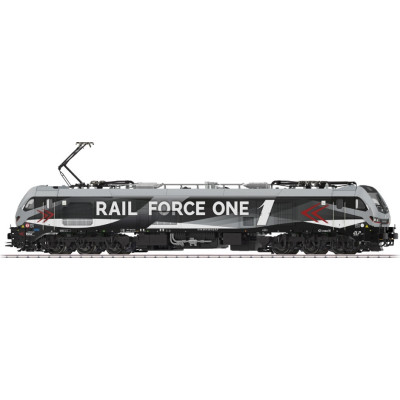 LOCOMOTIVE BI-MODE EURO9000, SERIE 2019, RAIL FORCE ONE, HO, EpVI, PAR TRIX 25901