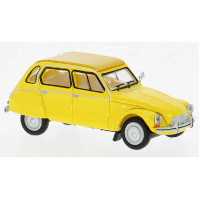 1 VOITURE CITROEN DYANE, JAUNE, HO, BREKINA BRE14260
