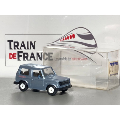 VOITURE MITSUBISHI PAJERO, GRIS , 1/87, RIETZE 20181