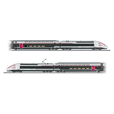 SNCF TGV DUPLEX INOUI trainset, Paris-Munich, 4 units by Marklin 37798