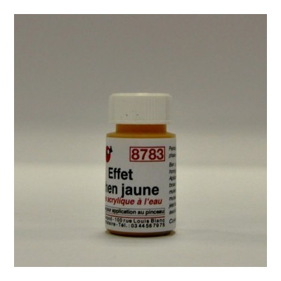PEINTURE ACRYLIQUE EFFET LYCHEN JAUNE DE DECAPOD 8783