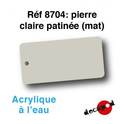 PEINTURE ACRYLIQUEPIERRE CLAIRE PATINEE MAT DECAPOD 8704