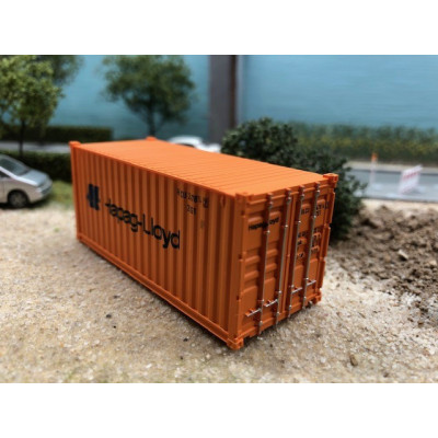 20 FEET FREIGHT CONTAINER HAPAG Lloyd HO SCALE