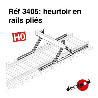 HEURTOIR EN RAILS PLIES DE DECAPOD 3405