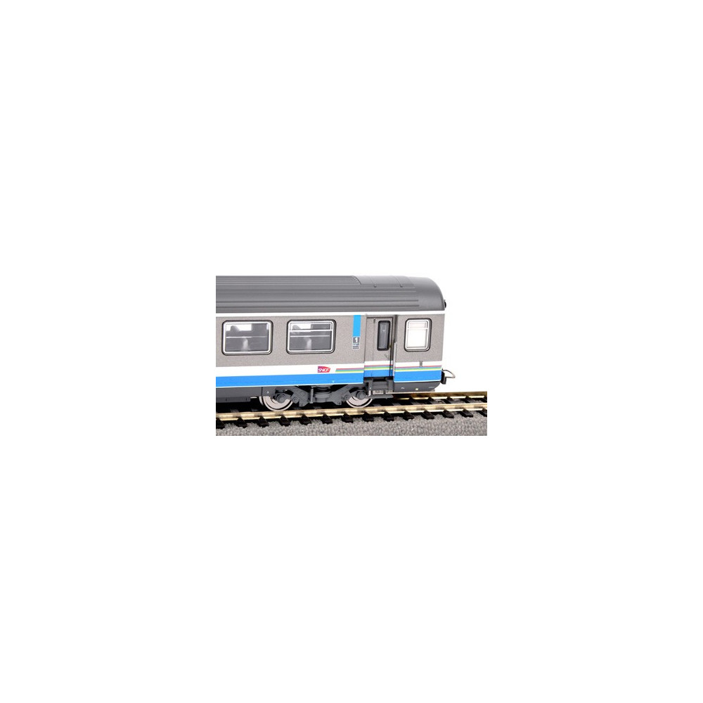 SET 2 VOITURES CORAIL VTU REGION RHONE ALPES SNCF DE PIKO 58655