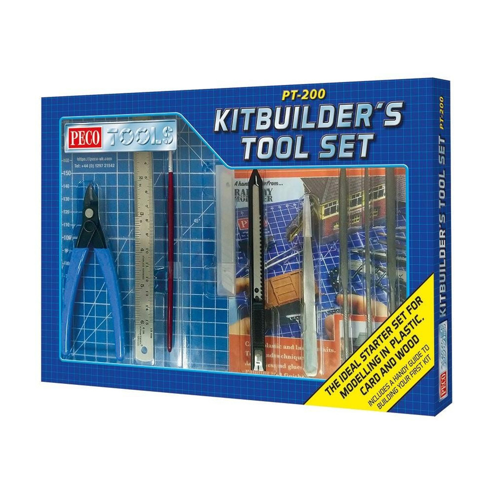 SET OUTILLAGE CONSTRUCTION KITS ET MAQUETTES  MODELISME PECO PT200