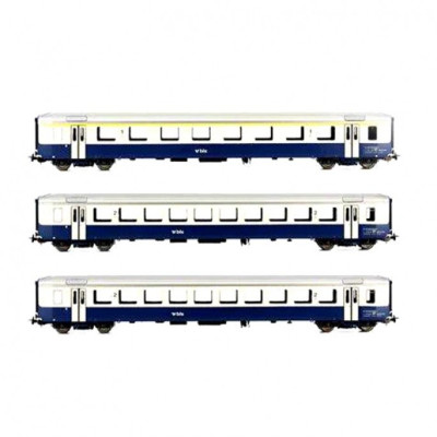 SET DE 3 VOITURES EWI 1XA ET 2XB BLS PIKO 96793