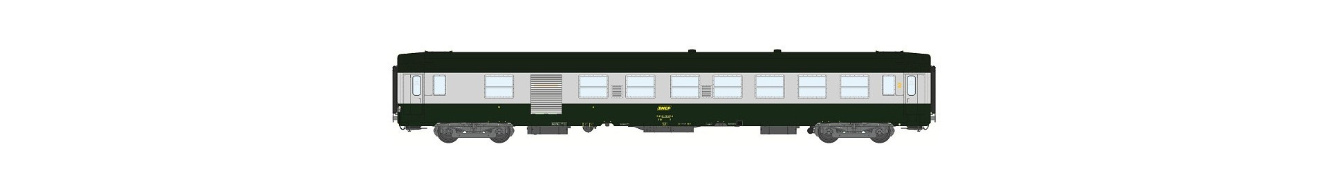 VOITURES VOYAGEURS SNCF HO